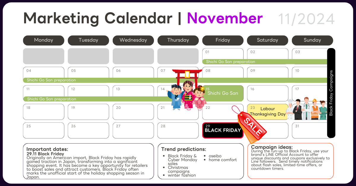 2024 Marketing Calendar November