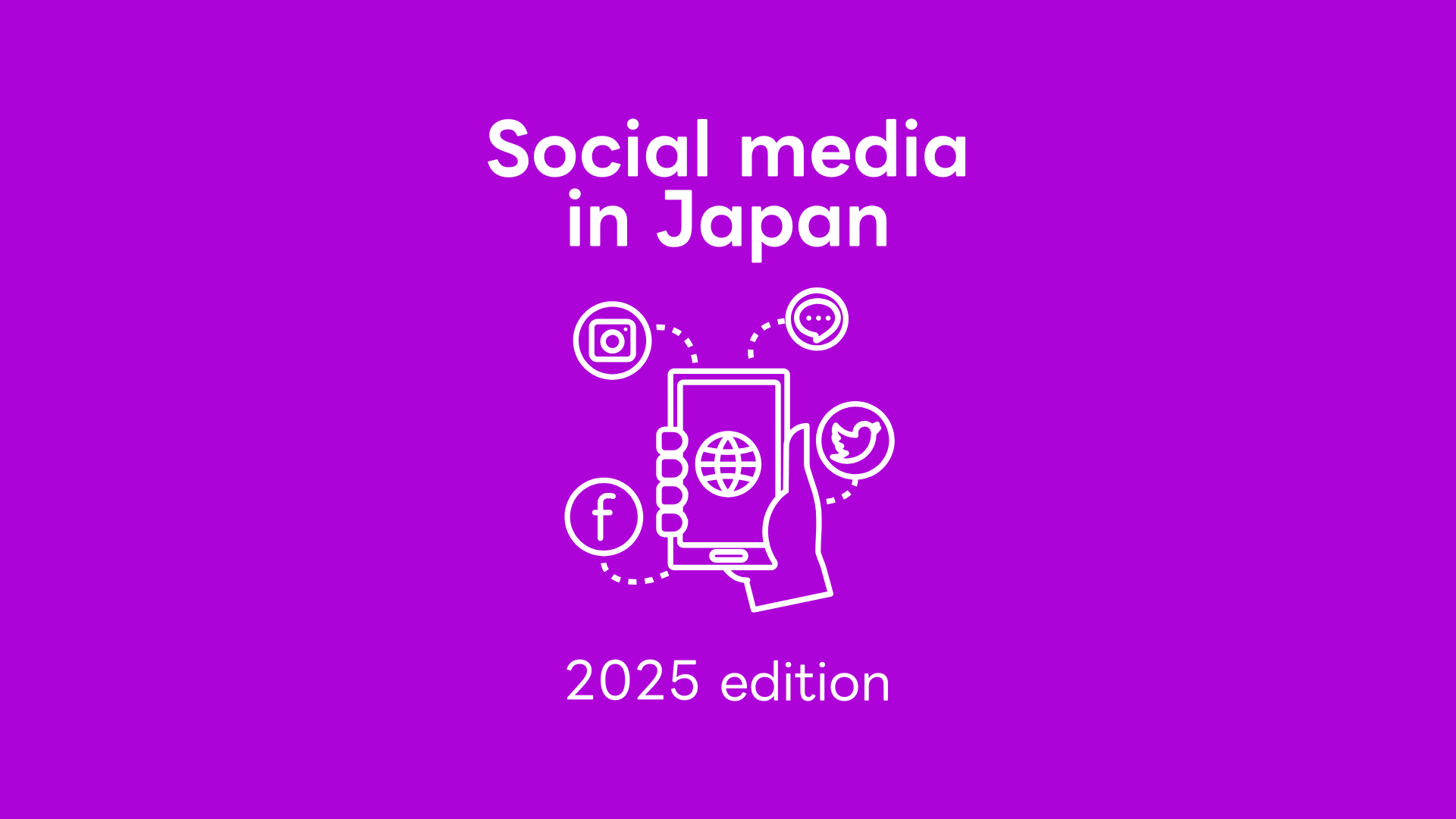 Social Media in Japan 2025 edition